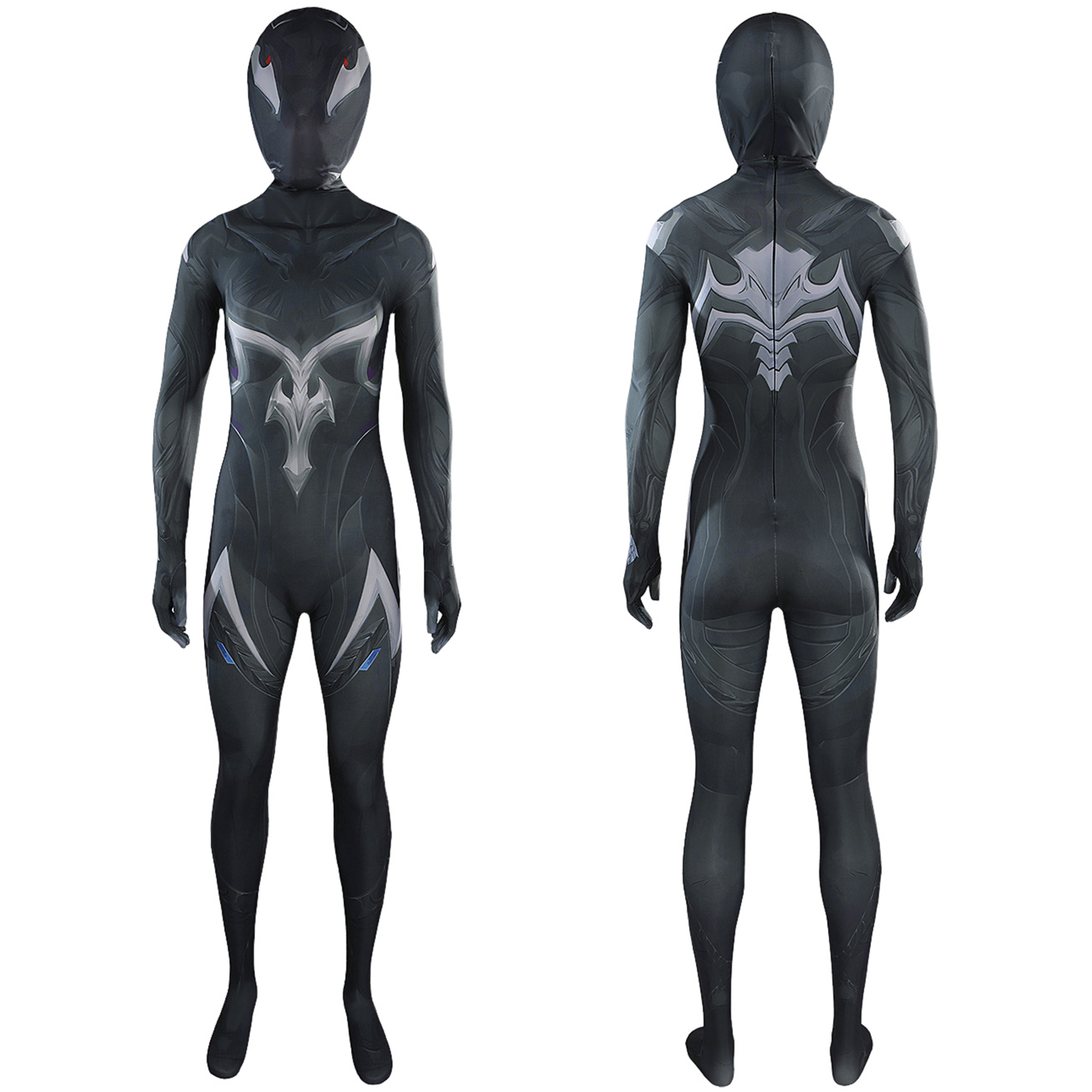 Marvel Rivals Symbiote Squirrel Bodysuit Costume Cosplay Suit For Kids Adult Black Squirrel Girl Unibuyplus