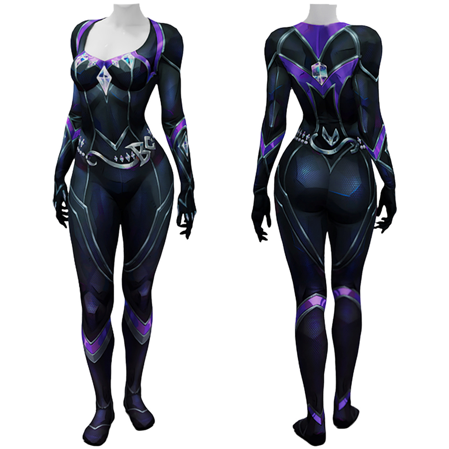 Marvel Rivals Black Cat Bodysuit Costume Cosplay Suit For Kids Adult Unibuyplus