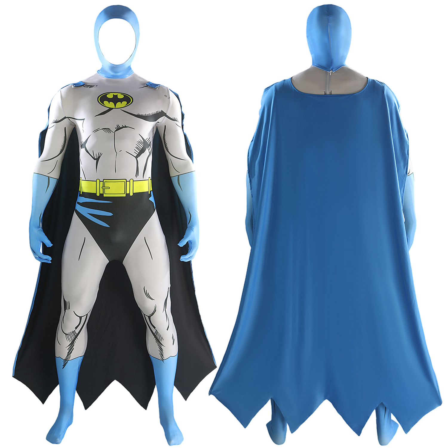 Batsuit Bodysuit Costume Detective Comics Cosplay Suit For Kids Adult Unibuyplus