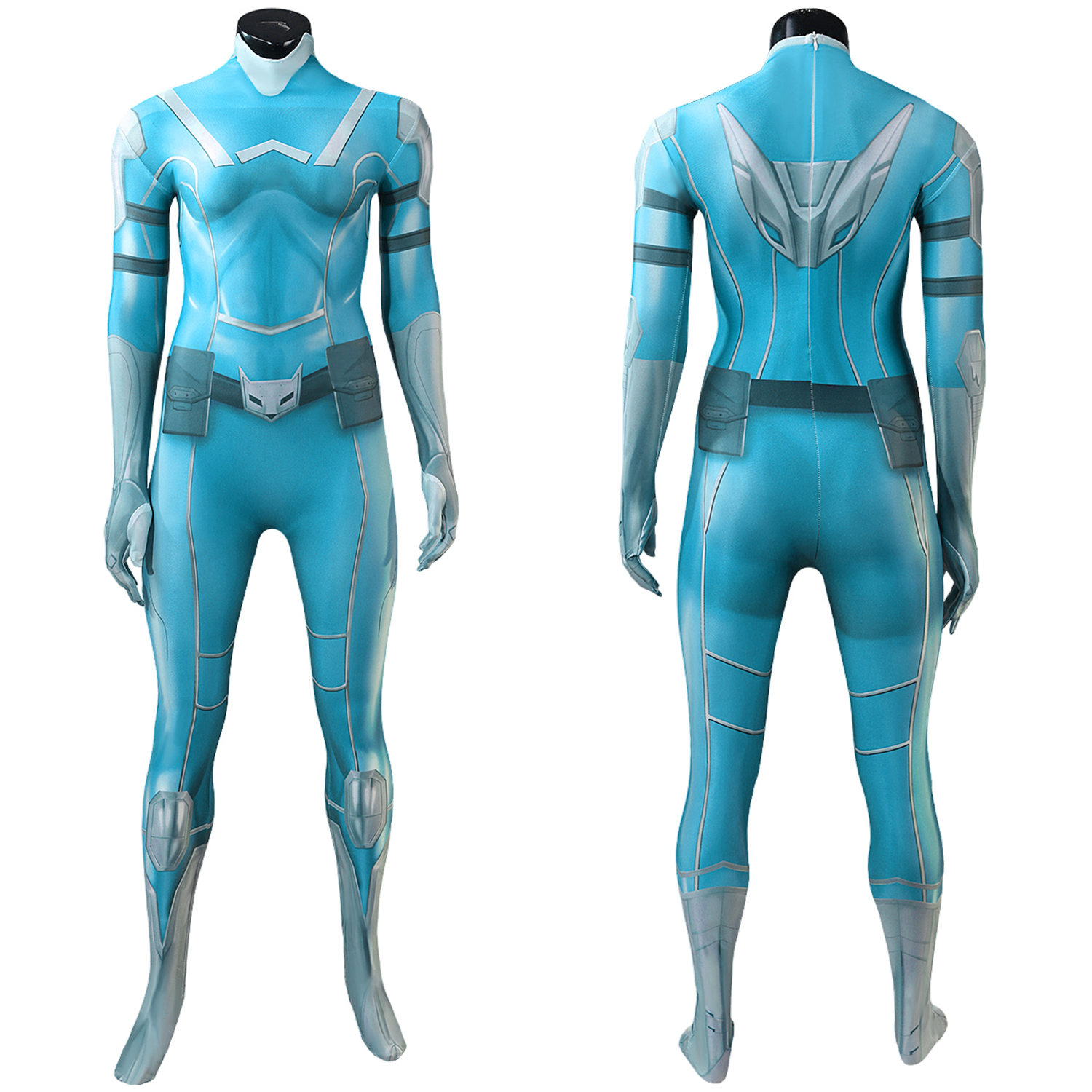 Marvel Rivals White Fox Bodysuit Costume Cosplay Suit For Kids Adult Unibuyplus