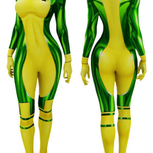 X-Men 97 Rogue Costume Cosplay Suit Anna Marie Bodysuit For Kids Adult Unibuyplus