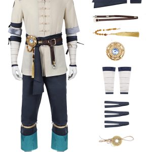 Mortal Kombat Raiden Costume Cosplay Suit Unibuyplus