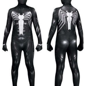 Marvel's Spider-Man 2 Venom Suit Costume Cosplay Kids UnibuyPlus