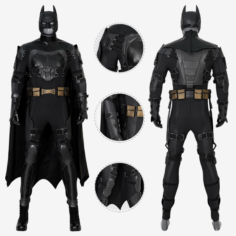 The Flash Batsuit Costume Cosplay Suit Outfit Ver2