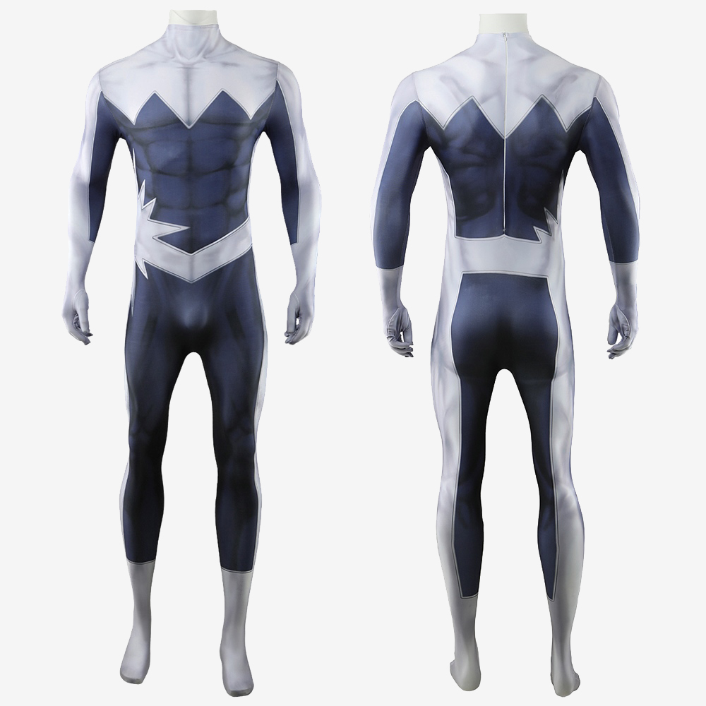 X-Men Northstar Bodysuit Cosplay Costume Suit For Kids Adult Unibuyplus