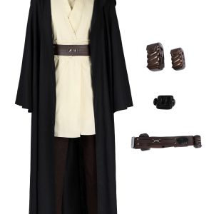 Star Wars Qui-Gon Jinn Costume Cosplay Suit The Phantom Menace Unibuy