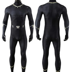 Black Panther Costume Cosplay Suit Bodysuit Marvel 1943 Rise of Hydra For Men Kids Unibuyplus