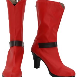 One Piece Nami Cosplay Shoes Women Boots Red Unibuyplus
