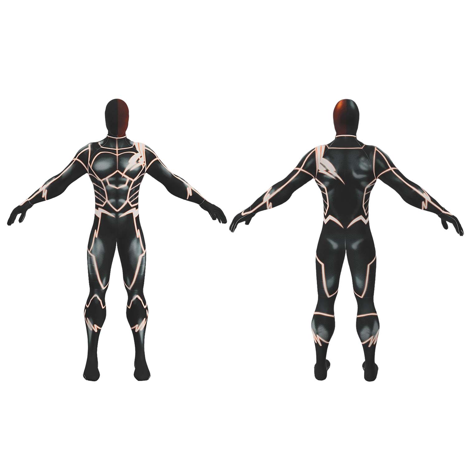 Deathstroke Costume Cosplay Suit Bodysuit For Kids Adult Unibuyplus