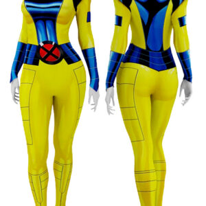 X-Men 97 Jean Grey Costume Cosplay Suit Bodysuit For Kids Adult Unibuyplus