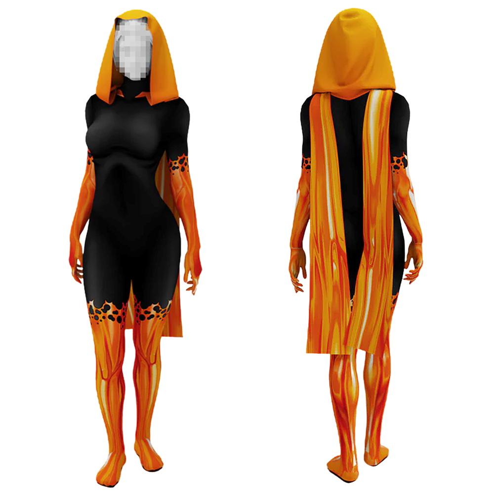 X-Men Phoenix Costume Cosplay Suit Bodysuit For Kids Adult Unibuyplus