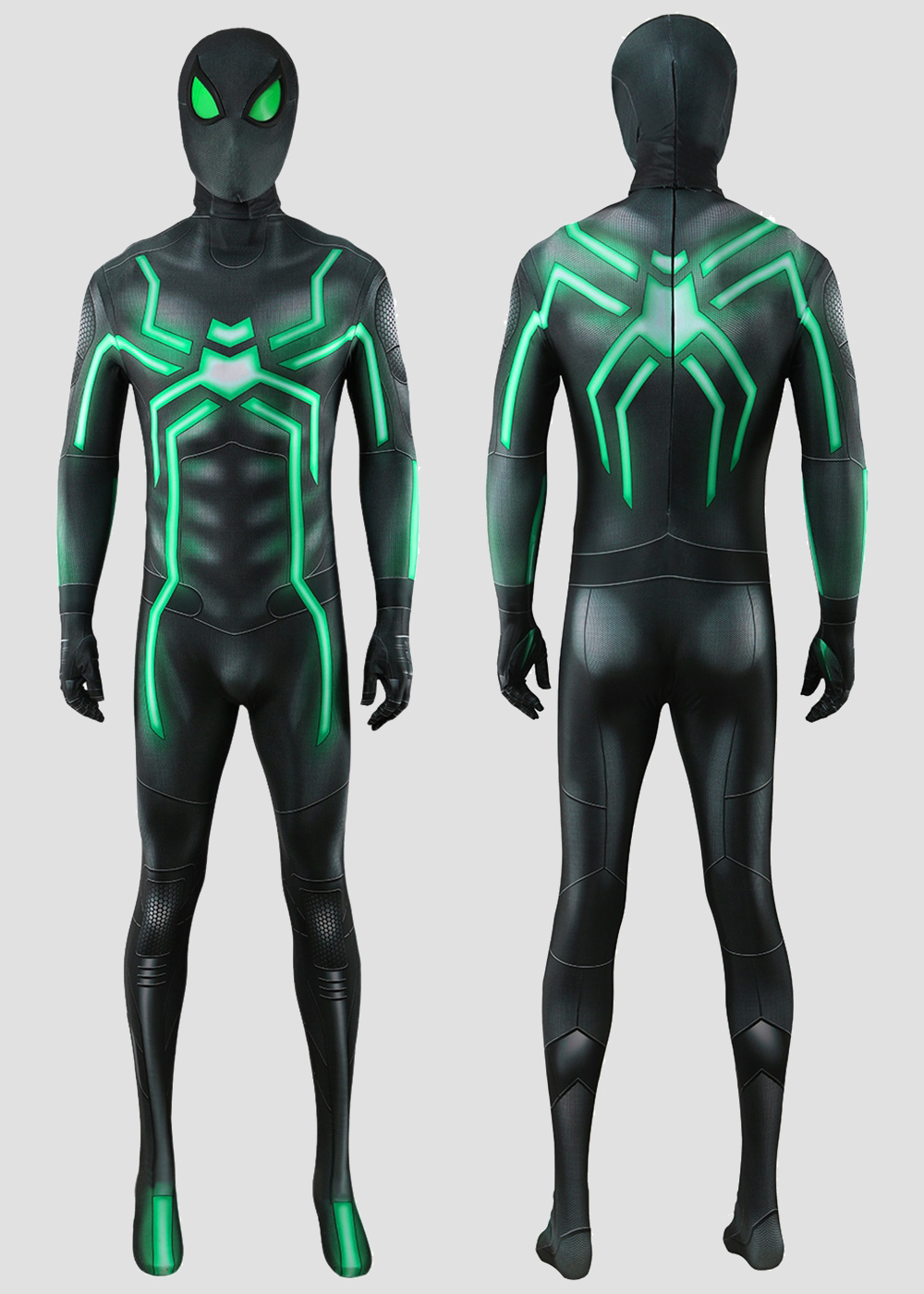 Marvel's Spider-Man Stealth Big Time Suit Costume Cosplay For Kids Adult Ver.1 Unibuyplus
