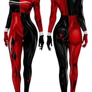 The Suicide Squad Harley Quinn Costume Cosplay Suit For Kids Adult Ver.1 Unibuyplus