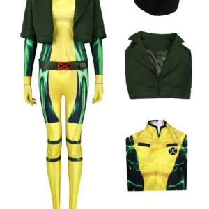X-Men 97 Rogue Bodysuit Costume Cosplay Suit Anna Marie Unibuyplus