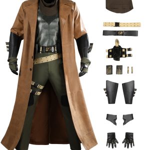 Justice League Nightmare Batsuit Costume Cosplay Suit Bruce Wayne Unibuyplus