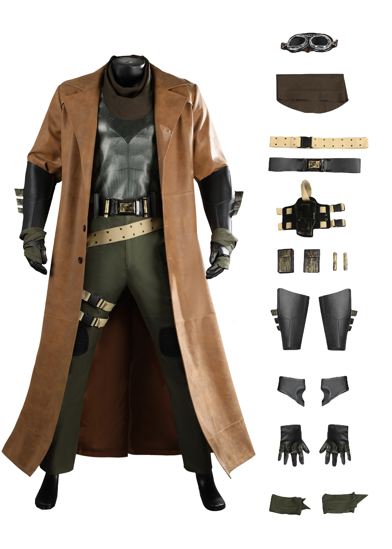Justice League Nightmare Batsuit Costume Cosplay Suit Bruce Wayne Unibuyplus