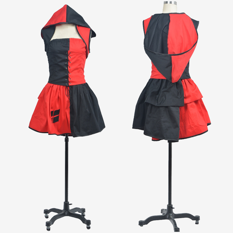 Harley Quinn Costume Cosplay Dress