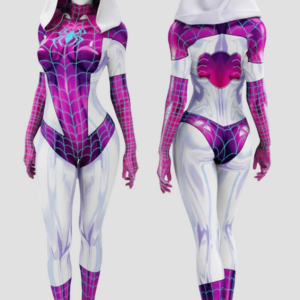 Spider Gwen Stacy Costume Cosplay Suit Venom Pink For Kids Adult Unibuy