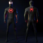 Spider-Man Miles Morales Costume Cosplay Suit Across the Spider-Verse unibuy cos play
